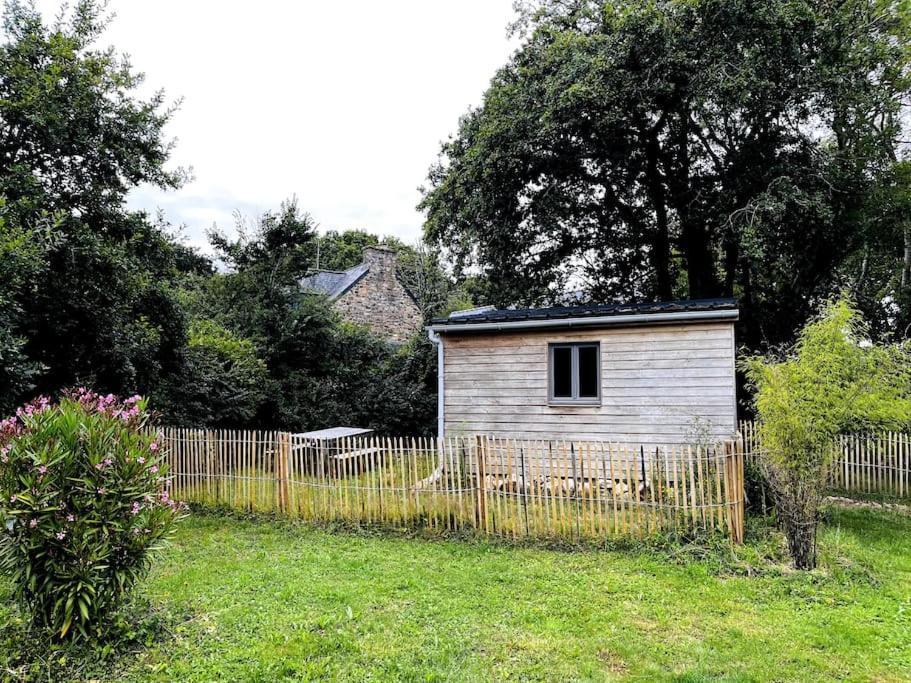 Chalet Des Fees - Piscine Crozon Esterno foto