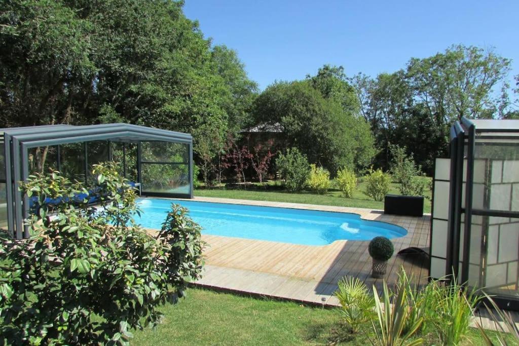 Chalet Des Fees - Piscine Crozon Esterno foto