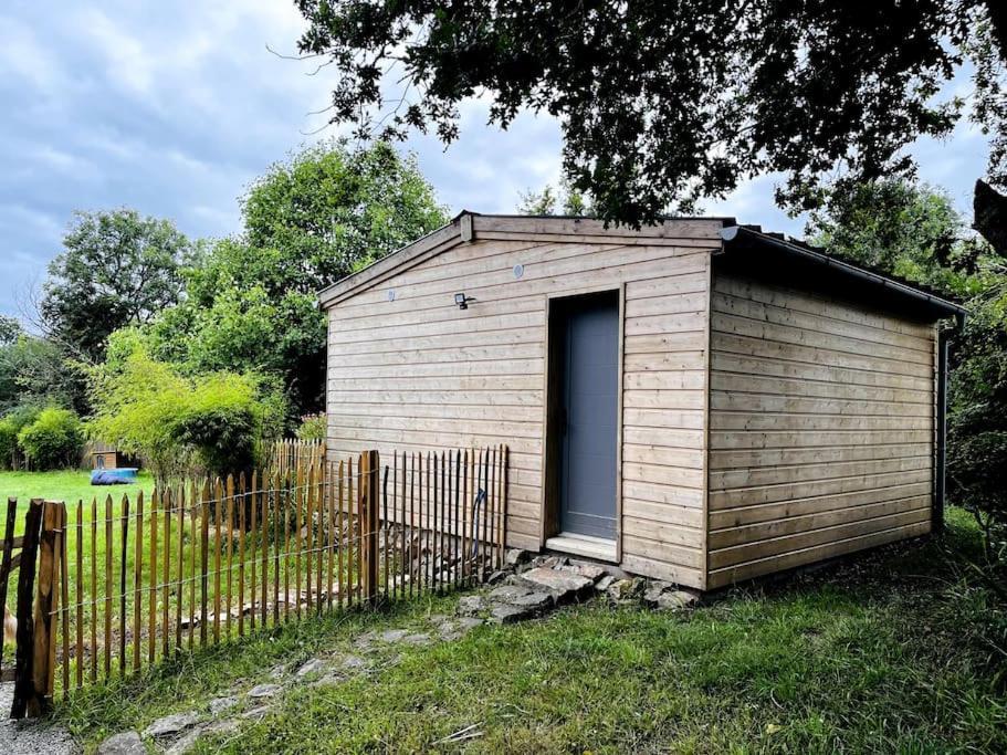 Chalet Des Fees - Piscine Crozon Esterno foto